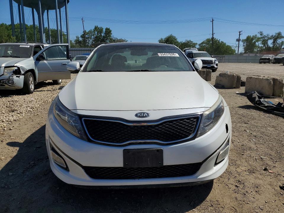 2015 Kia Optima VIN 5XXGN4A70FG428029 COPART salvage auction — SIDE, Il - Salvage Certificate, sold $875 on 2026-07-15 (photo 5)