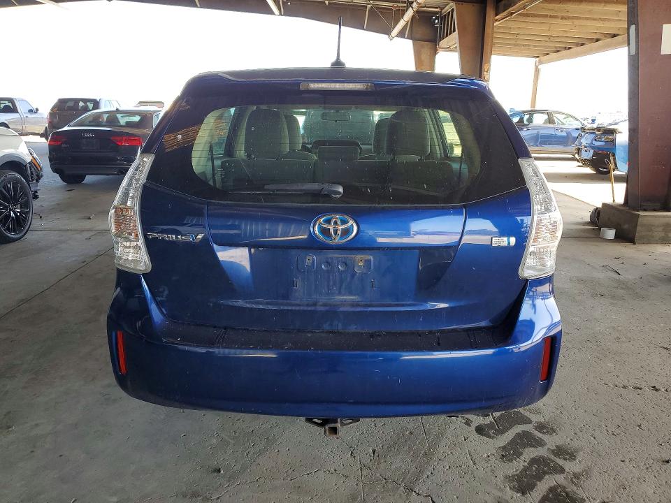 2012 Toyota Prius VIN JTDZN3EU6C3171487 COPART salvage auction — SIDE, Ca - Salvage Certificate, sold $950 on 2026-07-09 (photo 6)