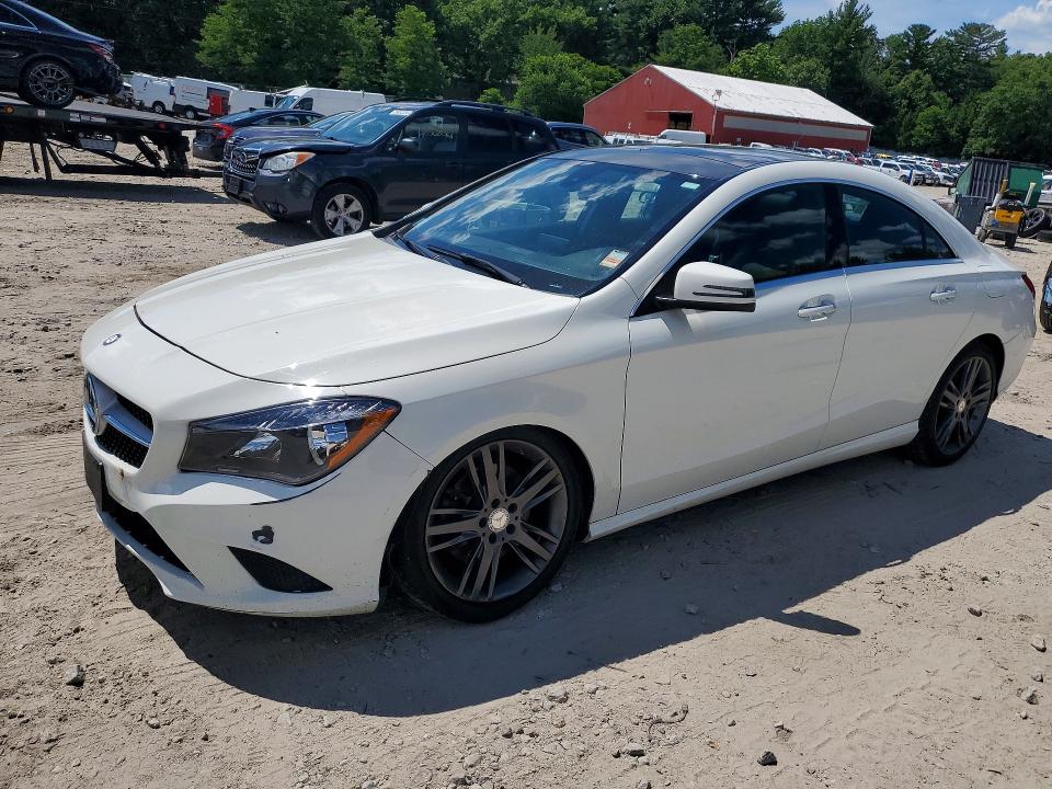 2015 Mercedes-benz Cla-klasse VIN WDDSJ4GB4FN266529 COPART salvage auction — FRONT END, Ma - Cert Of Title-Reconstrctd Coll, sold $500 on 2026-07-27 (photo 1)