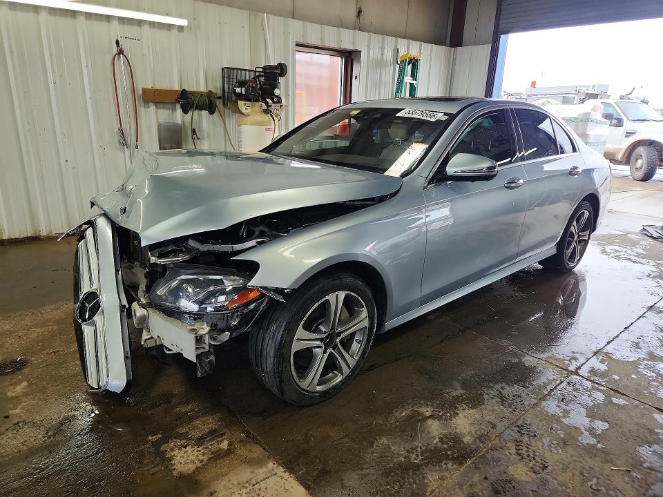 2017 Mercedes-benz E-klasse VIN WDDZF4KB4HA096612 COPART salvage auction — FRONT END, Il - Salvage Certificate, sold $2,650 on 2026-07-09 (photo 1)
