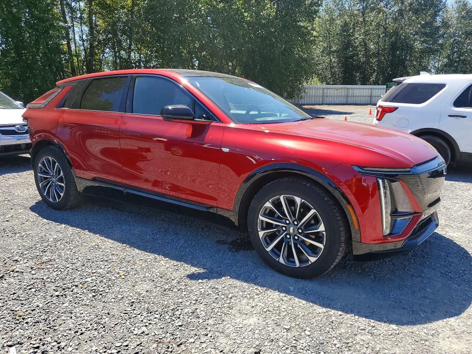 2024 Cadillac VIN 1GYKPVRLXRZ114511 COPART salvage auction — REAR END, Wa - Bill Of Sale, sold $20,200 on 2026-07-20 (photo 4)