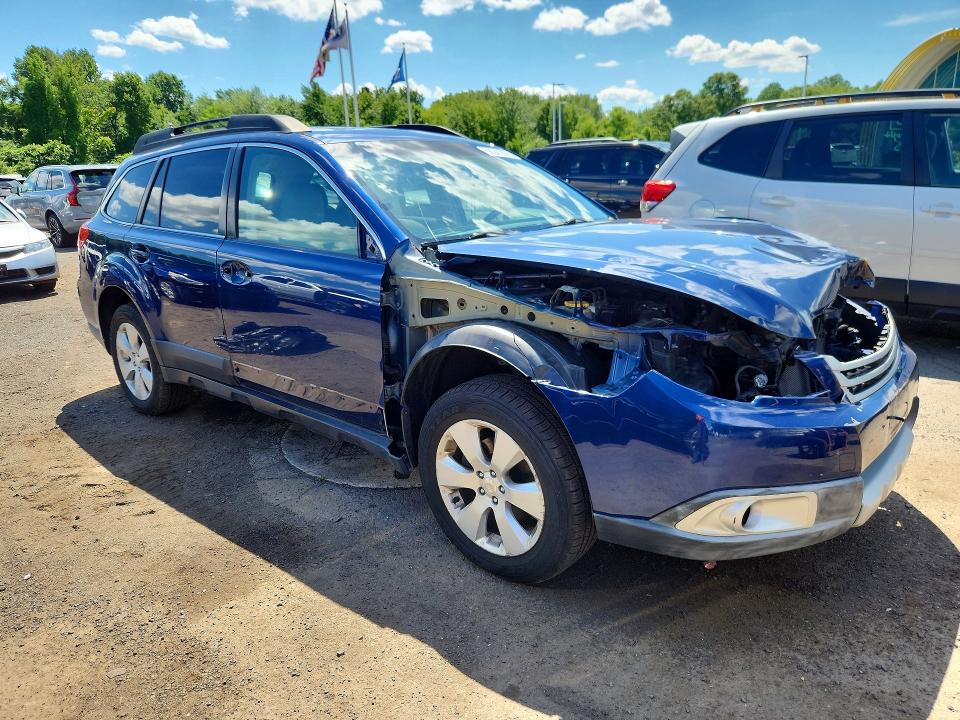 2011 Subaru Outback VIN 4S4BRBKC6B3323077 COPART salvage auction — FRONT END, Ct - Cert Of Title-Salvage, sold $850 on 2026-07-02 (photo 4)