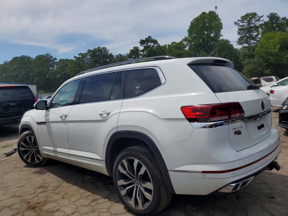 2021 Volkswagen Atlas VIN 1V2FR2CA8MC541316 COPART salvage auction — FRONT END, GA - CERT OF TITLE-SALVAGE, sold $7,700 on 2026-07-28 (photo 2)