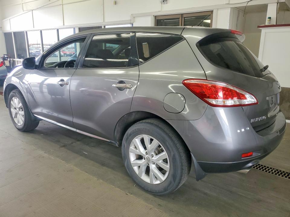 2013 Nissan Murano VIN JN8AZ1MU7DW211183 COPART salvage auction — FRONT END, WA - BILL OF SALE, sold $825 on 2026-07-31 (photo 2)