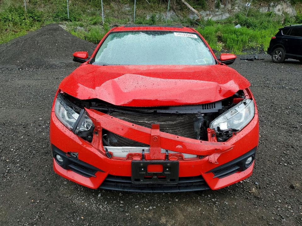 2018 Honda VIN JHMFC1F38JX021985 COPART salvage auction — FRONT END, Ny - Mv-907A Salvage Certificate, sold $2,150 on 2026-07-09 (photo 5)