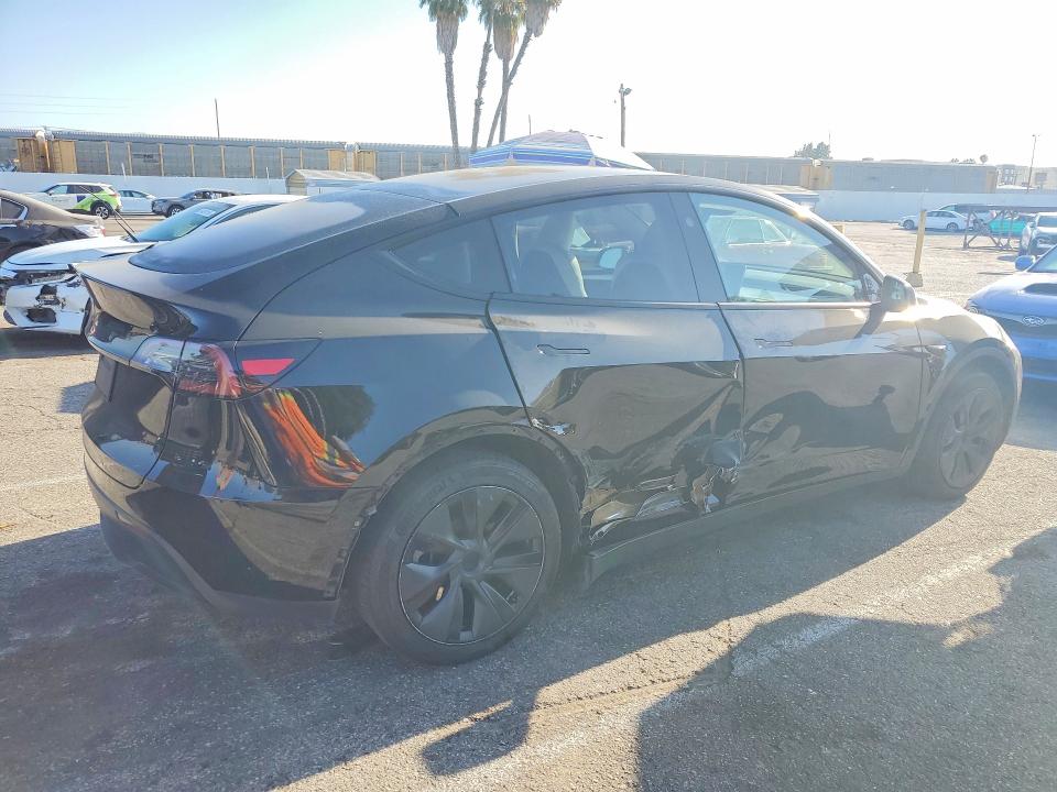 2025 Tesla VIN 7SAYGDED6SF233762 COPART salvage auction — SIDE, Ca - Salvage Certificate, sold $8,200 on 2026-07-24 (photo 3)