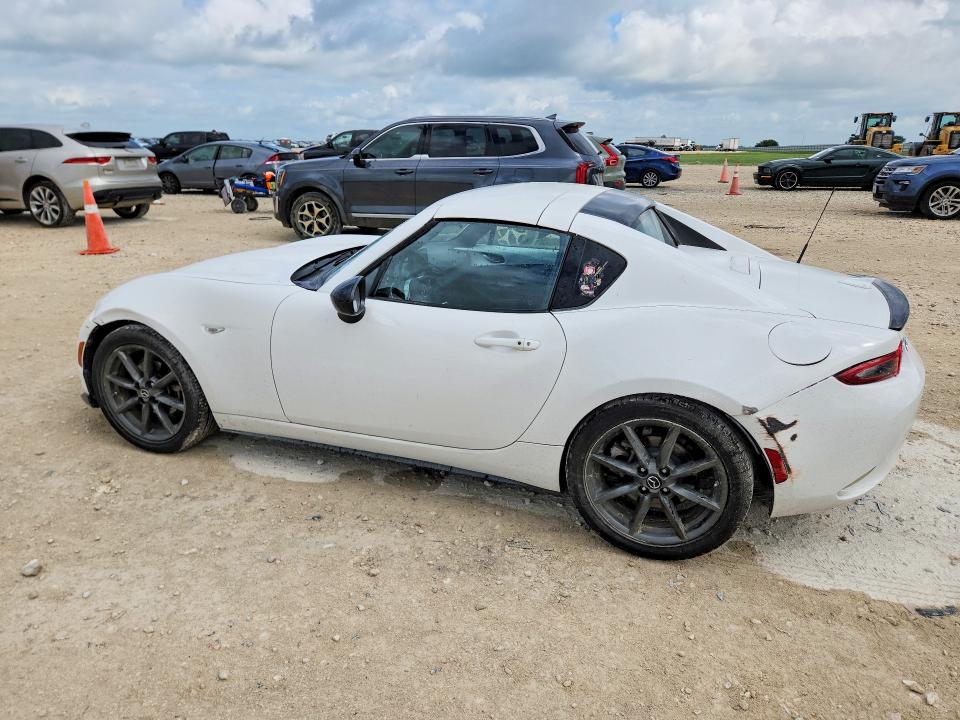 2018 Mazda Mx-5 VIN JM1NDAL70J0202704 COPART salvage auction — SIDE, Tx - Salvage Vehicle Title, sold $350 on 2026-08-27 (photo 2)