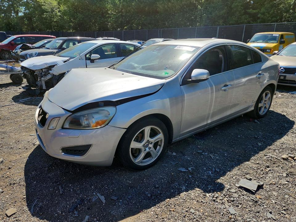 2012 Volvo S60 VIN YV1622FSXC2049573 COPART salvage auction — FRONT END, MD - CERT OF SALVAGE > 75% DAMAGE (P), sold $350 on 2026-07-02 (photo 1)