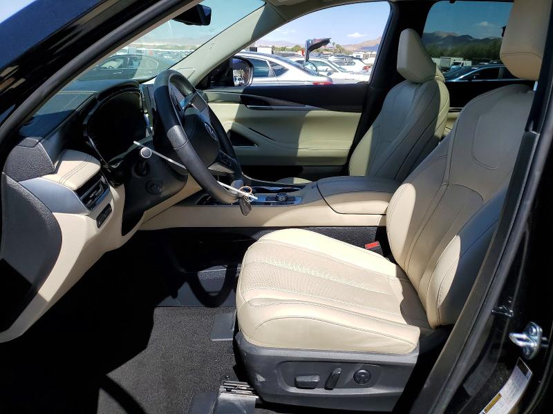 2024 Infiniti Qx60 VIN 5N1DL1FS7RC358128 COPART salvage auction — FRONT END, Nv - Salvage Title, sold $16,800 on 2026-07-09 (photo 7)