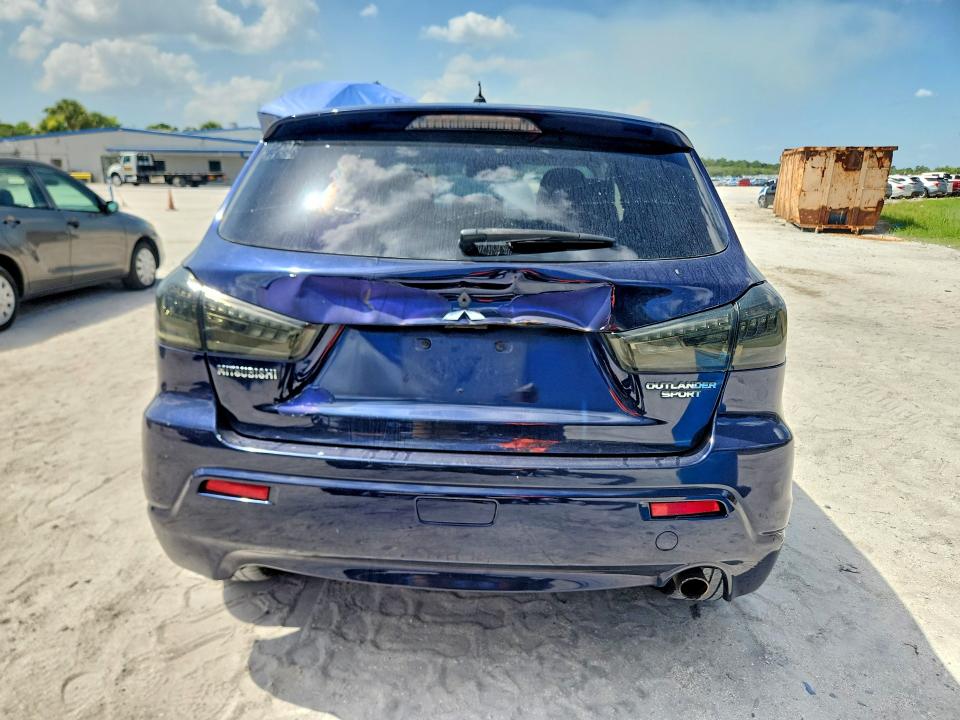 2012 Mitsubishi Outlander VIN JA4AP4AU9CZ004308 COPART salvage auction — FRONT END, Fl - Cert Of Title Slvg Rebuildable, sold $825 on 2026-07-08 (photo 6)