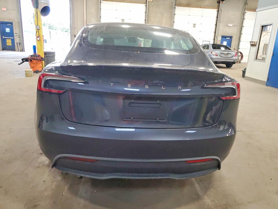 2025 Tesla Model 3 VIN 5YJ3E1EA1SF051470 COPART salvage auction — FRONT END, Mn - Cert Of Title-Salvage, sold $5,200 on 2026-07-28 (photo 6)