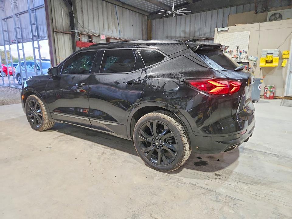 2022 Chevrolet Blazer VIN 3GNKBKRS0NS145436 COPART salvage auction — HAIL, Mo - Salvage Certificate Of Title, sold $9,900 on 2026-07-27 (photo 2)