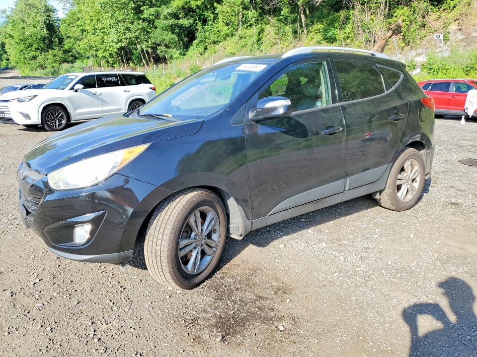 2013 Hyundai VIN KM8JU3AC5DU577281 COPART salvage auction — FRONT END, Ct - Cert Of Title-Salvage, sold $675 on 2026-07-28 (photo 1)