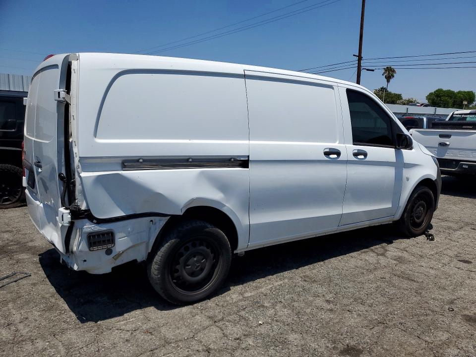 2020 Mercedes-benz Metris VIN WD3PG2EA2L3644443 COPART salvage auction — REAR END, CA - SALVAGE CERTIFICATE, sold $4,750 on 2026-07-20 (photo 3)