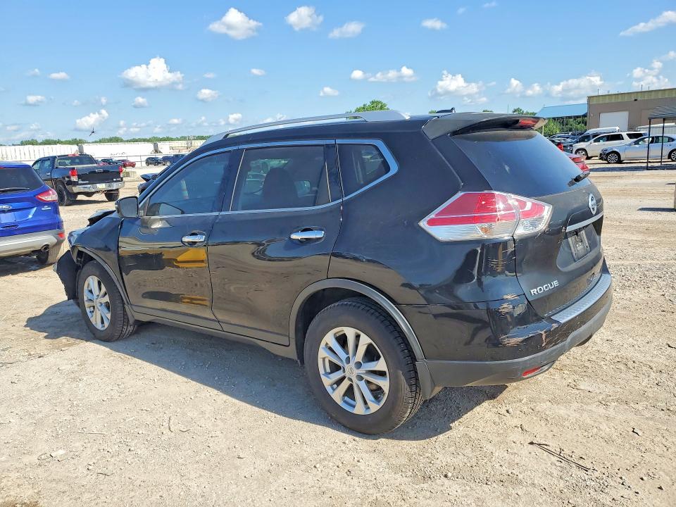 2015 Nissan Rogue VIN KNMAT2MV8FP539902 COPART salvage auction — FRONT END, Mo - Salvage Certificate Of Title, sold $625 on 2026-07-07 (photo 2)