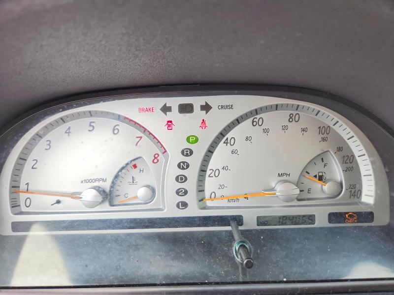 2002 Toyota Camry VIN JTDBF30K920062204 COPART salvage auction — HAIL, CO - CERTIFICATE OF TITLE, sold $475 on 2026-07-27 (photo 9)