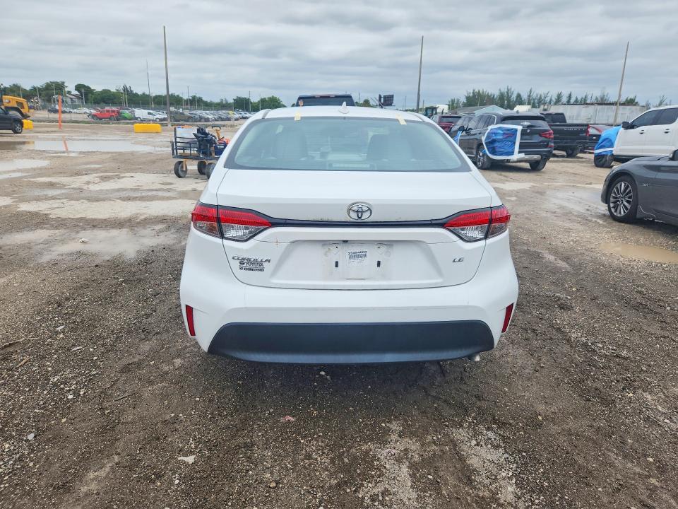 2023 Toyota Corolla VIN 5YFB4MDE3PP058274 COPART salvage auction — FRONT END, Fl - Certificate Of Destruction, sold $4,450 on 2026-07-09 (photo 6)