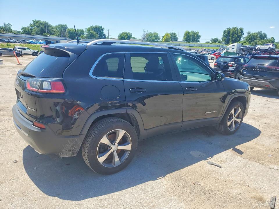 2020 Jeep Cherokee VIN 1C4PJMDN7LD537048 COPART salvage auction — HAIL, MO - CERTIFICATE OF TITLE (P), sold $2,600 on 2026-07-29 (photo 3)