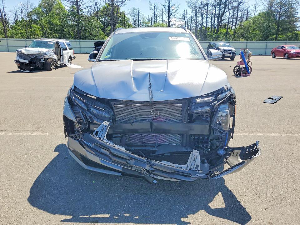 2025 Hyundai Tucson VIN 5NMJCCDE7SH448872 COPART salvage auction — FRONT END, Ny - Mv-907A Salvage Certificate, sold $9,300 on 2026-07-29 (photo 5)