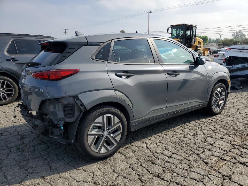 2023 Hyundai Kona VIN KM8K23AG5PU183653 COPART salvage auction — REAR END, Ca - Salvage Certificate, sold $7,100 on 2026-07-02 (photo 3)