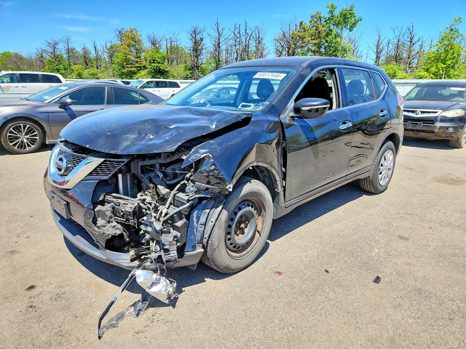 2015 Nissan Rogue VIN KNMAT2MT7FP548279 COPART salvage auction — FRONT END, Ny - Certificate Of Title, sold $550 on 2026-07-06 (photo 1)