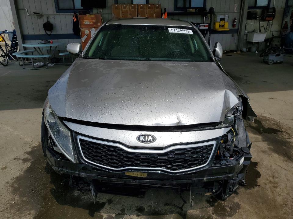 2012 Kia VIN KNAGM4AD4C5021837 COPART salvage auction — FRONT END, Ca - Salvage Certificate, sold $425 on 2026-07-02 (photo 5)