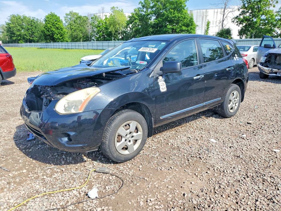 2012 Nissan Rogue VIN JN8AS5MV4CW711840 COPART salvage auction — FRONT END, NY - MV-907A SALVAGE CERTIFICATE, sold $400 on 2026-07-06 (photo 1)