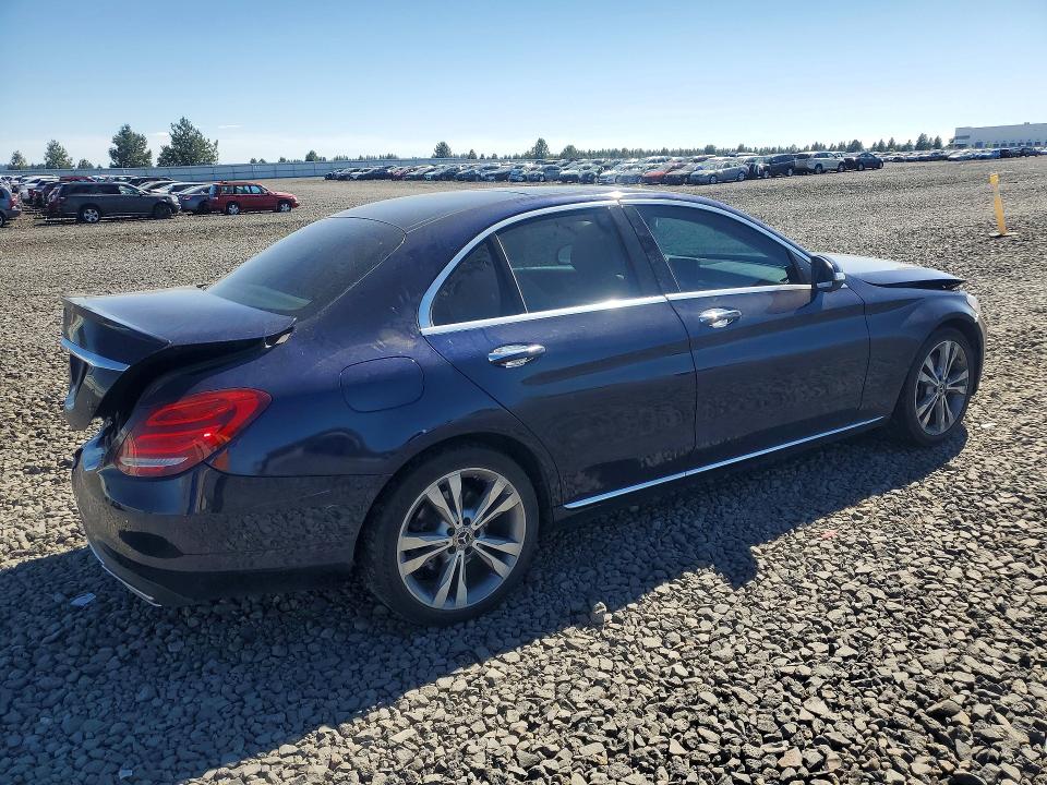 2018 Mercedes-benz C-klasse VIN WDDWF4JB8JR418924 COPART salvage auction — FRONT END, Wa - Bill Of Sale, sold $3,750 on 2026-07-08 (photo 3)