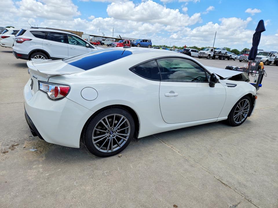 2014 Subaru Brz VIN JF1ZCAC17E8605480 COPART salvage auction — FRONT END, Tx - Certificate Of Title, sold $175 on 2026-07-30 (photo 3)