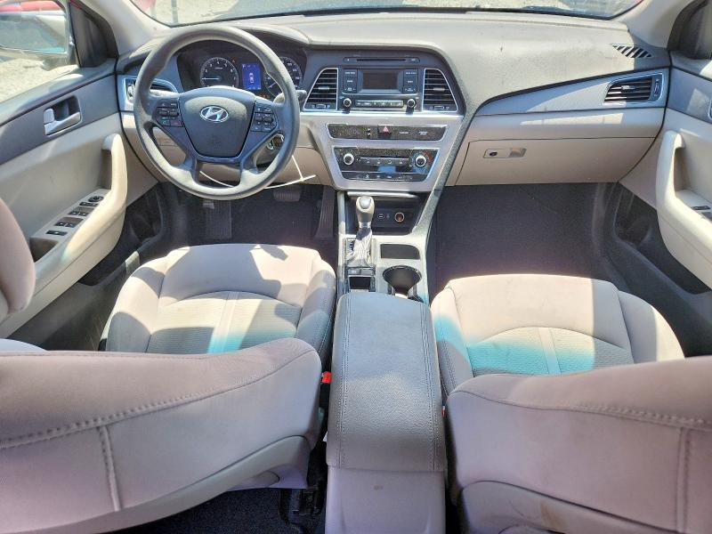2015 Hyundai VIN 5NPE24AF4FH137092 COPART salvage auction — FRONT END, Ca - Salvage Certificate, sold $400 on 2026-07-22 (photo 8)