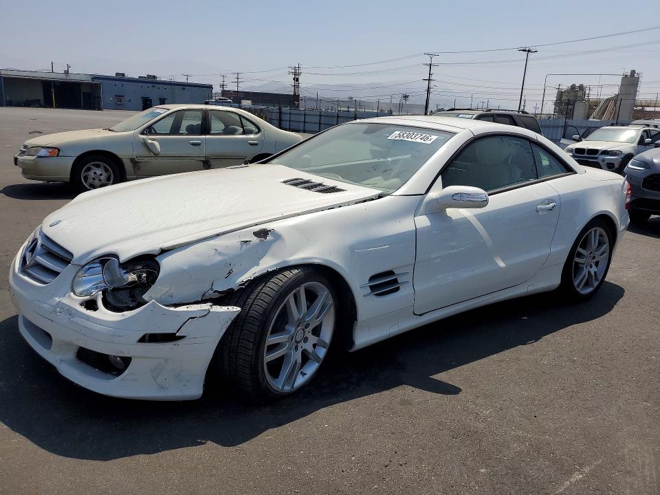2008 Mercedes-benz Sl-class VIN WDBSK71F08F140068 COPART salvage auction — FRONT END, CA - SALVAGE CERTIFICATE, sold $3,050 on 2026-07-29 (photo 1)