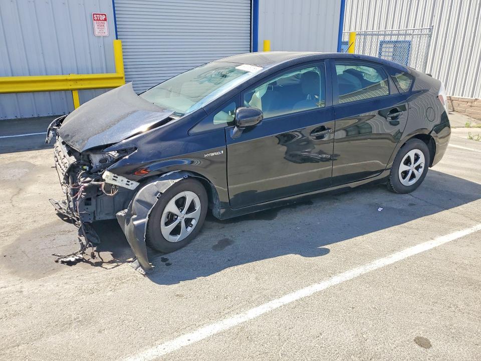 2014 Toyota Prius VIN JTDKN3DU5E0358078 COPART salvage auction — FRONT END, CA - SALVAGE CERTIFICATE, sold $1,150 on 2026-07-24 (photo 1)