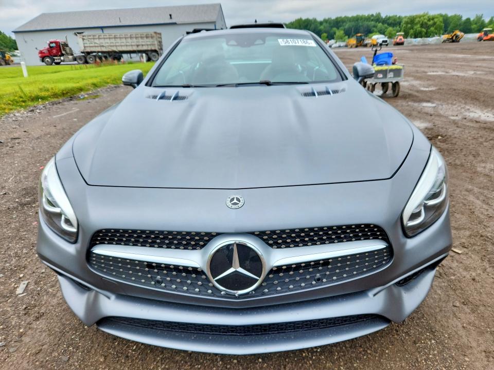 2018 Mercedes-benz Sl-class VIN WDDJK7DA3JF050583 COPART salvage auction — HAIL, Oh - Cert Of Title-Salvage, sold $32,000 on 2026-07-20 (photo 5)
