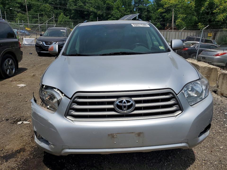 2010 Toyota Highlander VIN 5TDBK3EH6AS019329 COPART salvage auction — FRONT END, Md - Cert Of Salvage > 75% Damage, sold $1,950 on 2026-07-07 (photo 5)