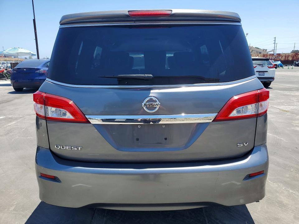 2016 Nissan VIN JN8AE2KP1G9156439 COPART salvage auction — UNDERCARRIAGE, CA - SALVAGE CERTIFICATE, sold $475 on 2026-07-29 (photo 6)