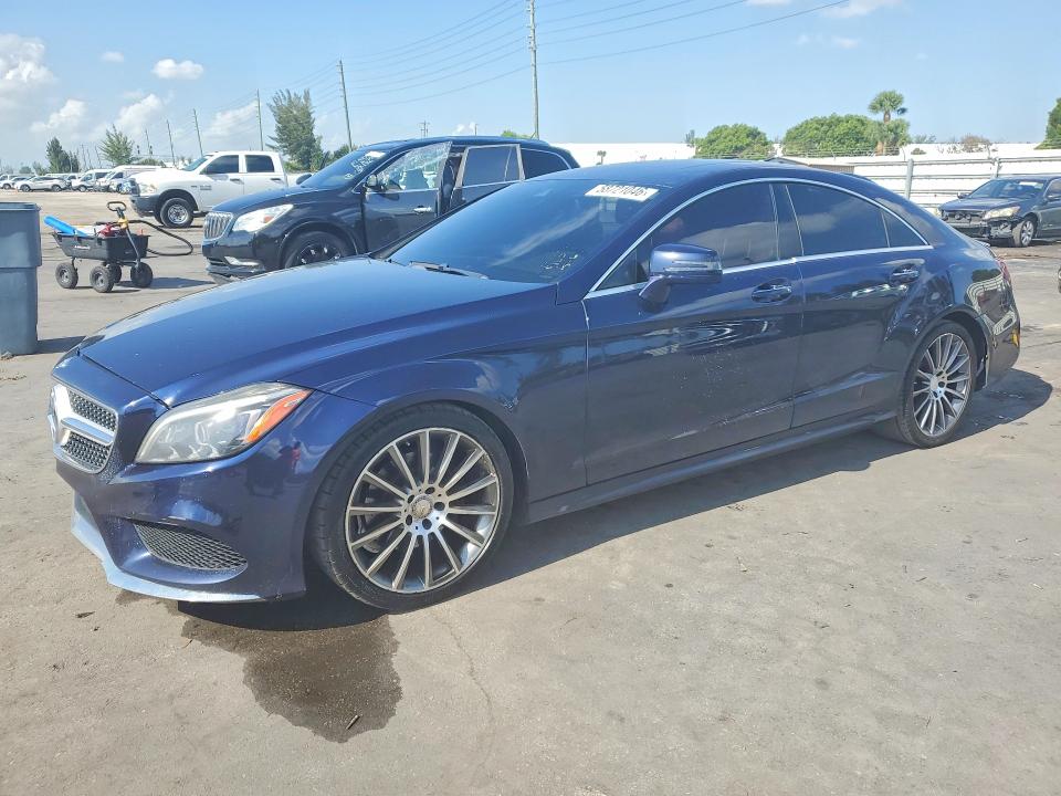 2016 Mercedes-benz Clc-klasse VIN WDDLJ6FB7GA160523 COPART salvage auction — FRONT END, Salvage Title, sold $4,500 on 2026-07-22 (photo 1)