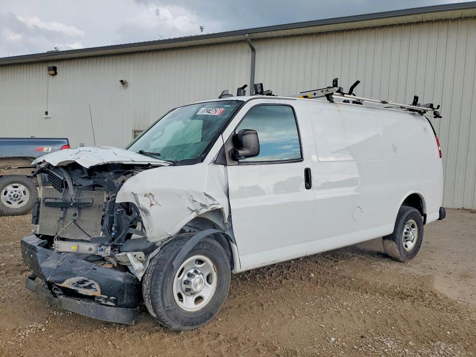 2020 Chevrolet Express 2500 VIN 1GCWGAFG7L1255016 COPART salvage auction — FRONT END, Va - Cert Of Title - Salvage, sold $900 on 2026-07-08 (photo 1)