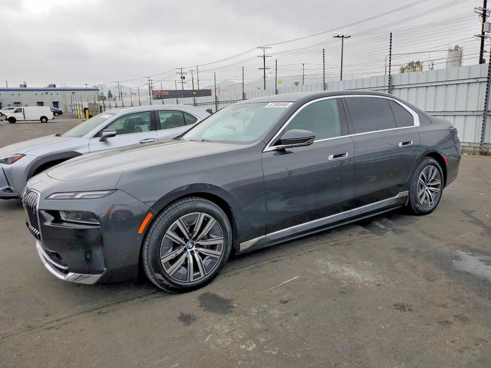 2024 BMW I7 VIN WBY43EJ06RCR73186 COPART salvage auction — MINOR DENT/SCRATCHES, Ca - Salvage Certificate, sold $43,000 on 2026-08-03 (photo 1)
