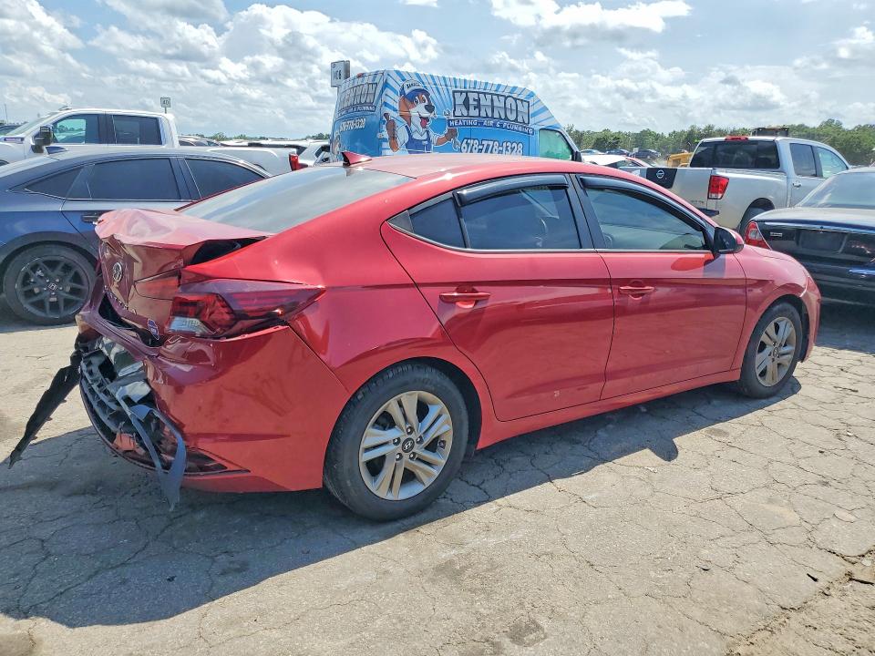 2020 Hyundai VIN KMHD84LF2LU063031 COPART salvage auction — REAR END, Ga - Cert Of Title-Salvage, sold $2,100 on 2026-07-24 (photo 3)