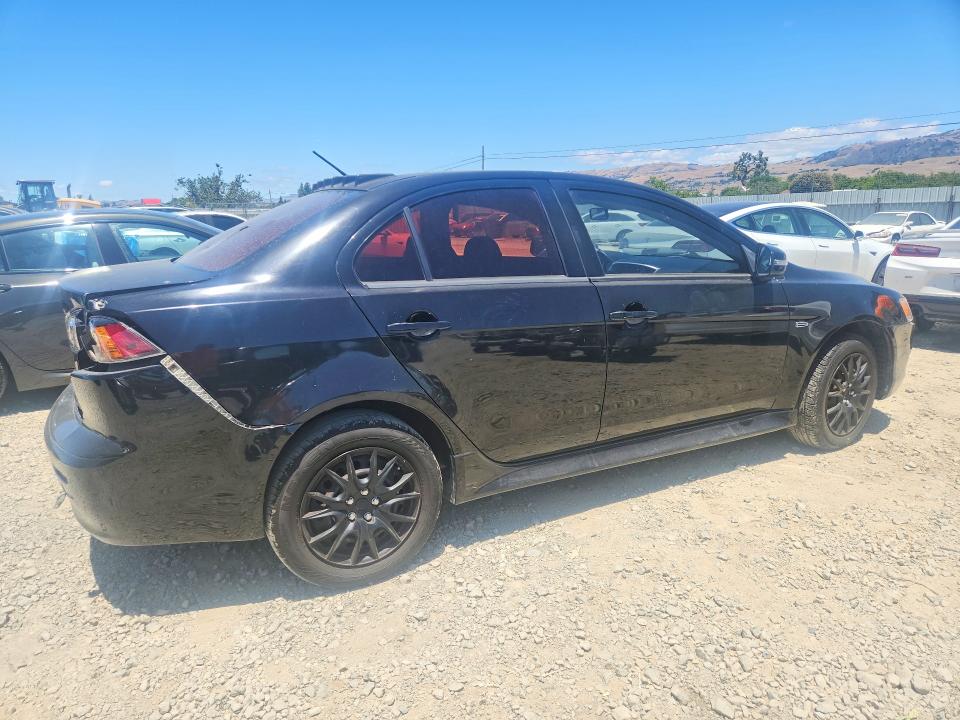2015 Mitsubishi Lancer VIN JA32U2FU8FU003621 COPART salvage auction — REAR END, Ca - Salvage Certificate, sold $725 on 2026-07-07 (photo 3)