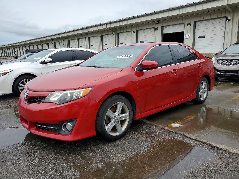 2012 Toyota Camry VIN 4T1BF1FK6CU581504 COPART salvage auction — REAR END, Ky - Cert Of Title-Salvage, sold $2,100 on 2026-07-02 (photo 1)