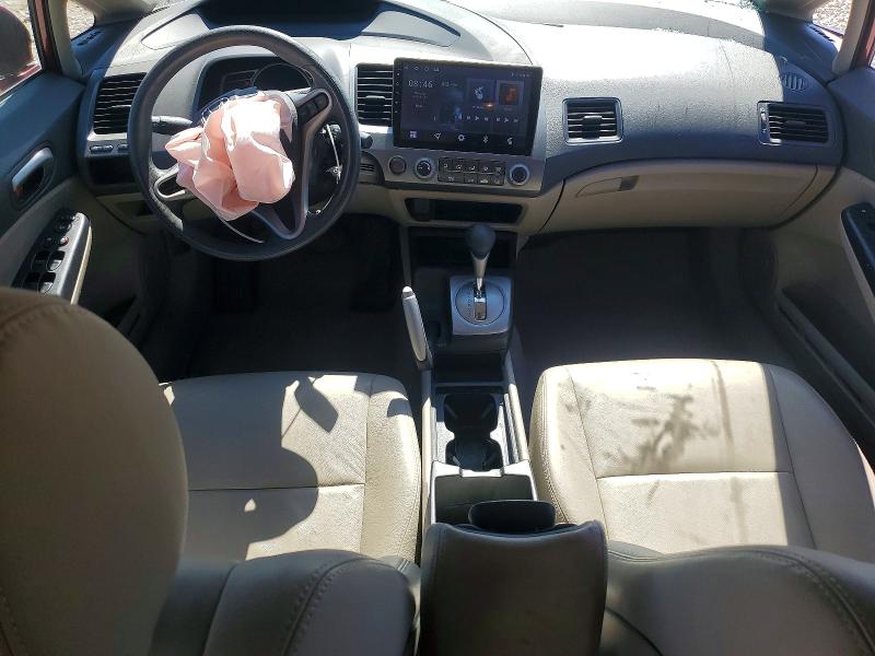 2011 Honda Civic VIN 19XFA1F54BE032573 COPART salvage auction — FRONT END, OH - CERT OF TITLE-SALVAGE, sold $950 on 2026-07-02 (photo 8)