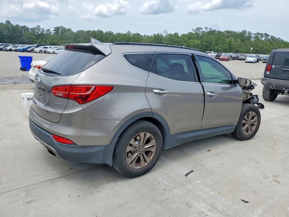 2013 Hyundai Santa fe VIN 5XYZU3LB4DG110995 COPART salvage auction — FRONT END, Sc - Cert Of Title-Salvage, sold $225 on 2026-07-27 (photo 3)
