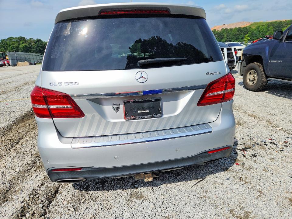 2018 Mercedes-benz Gls-klasse VIN 4JGDF7DE1JB013775 COPART salvage auction — MINOR DENT/SCRATCHES, Mt - Certificate Of Title, sold $13,000 on 2026-07-28 (photo 6)