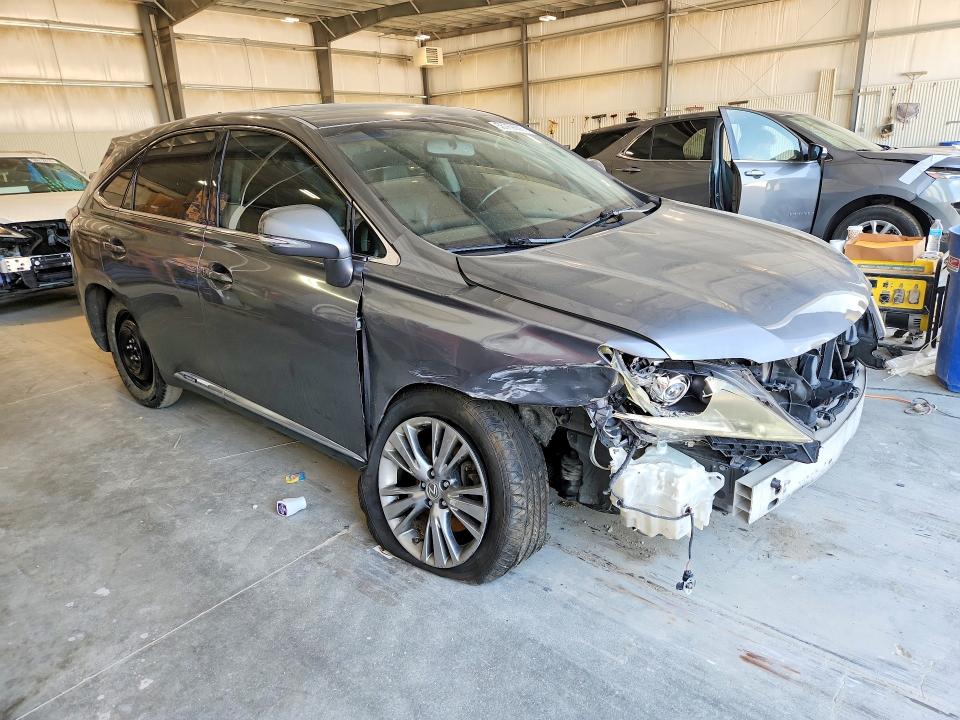 2013 Lexus Rx VIN JTJZB1BA9D2007601 COPART salvage auction — FRONT END, Ne - Cert Of Title-Salvage, sold $225 on 2026-07-21 (photo 4)
