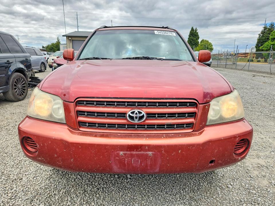 2001 Toyota Highlander VIN JTEHF21A610023316 COPART salvage auction — SIDE, Or - Salvage Title Certificate, sold $575 on 2026-07-14 (photo 5)