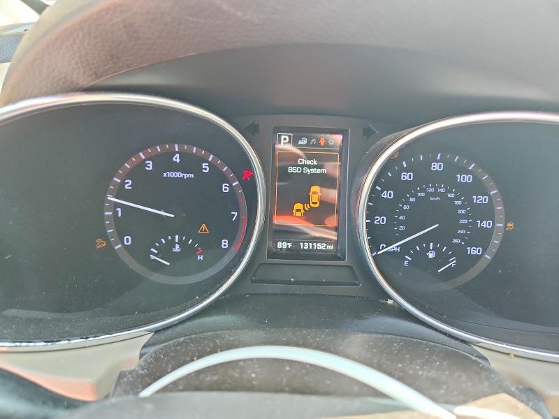 2017 Hyundai Santa fe VIN 5NMZU3LB0HH008220 COPART salvage auction — FRONT END, Sc - Cert Of Title-Salvage, sold $1,900 on 2026-07-28 (photo 9)