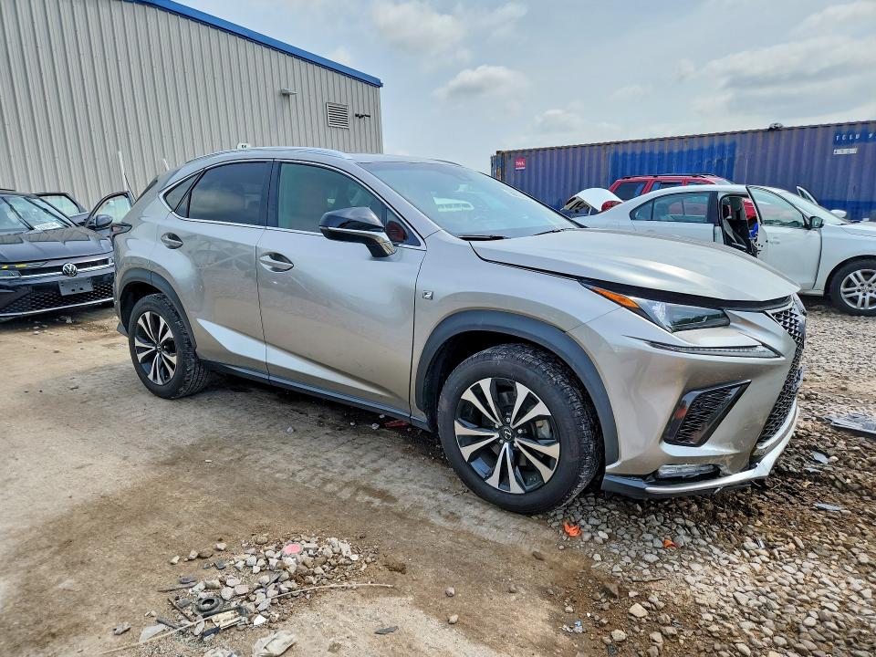 2019 Lexus Nx VIN JTJBARBZ5K2191375 COPART salvage auction — FRONT END, Wi - Certificate Of Title, sold $11,300 on 2026-07-20 (photo 4)