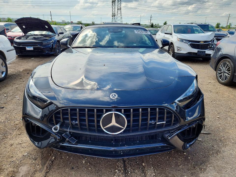 2022 Mercedes-benz Sl-klasse amg VIN W1KVK8BB0NF004282 COPART salvage auction — FRONT END, Il - Salvage Certificate, sold $25,500 on 2026-07-28 (photo 5)