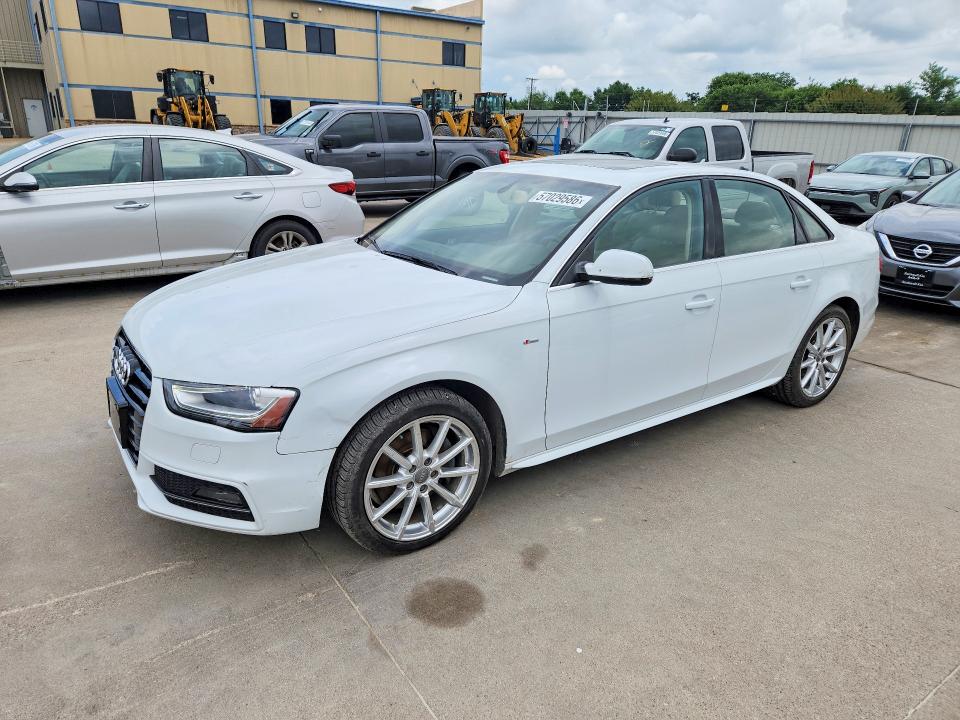2015 Audi VIN WAUFFAFL7FN029648 COPART salvage auction — WATER/FLOOD, Tx - Salvage Title-Flood Damage, sold $550 on 2026-07-30 (photo 1)